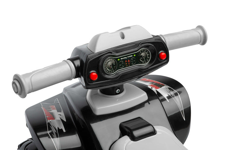 Four-Wheel Ride-On Bike Mini Raptor Grey Caretero Toyz