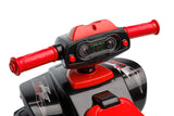 Mini Raptor Red Four-Wheel Ride-On Motorcycle Caretero Toyz
