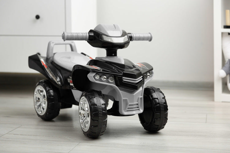 Four-Wheel Ride-On Bike Mini Raptor Grey Caretero Toyz
