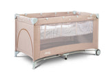 Foldable travel cot 2 levels Basic Beige Caretero