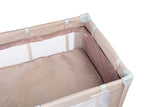 Foldable travel cot 2 levels Basic Beige Caretero