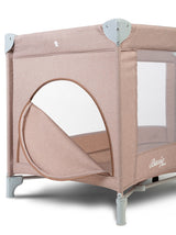 Foldable travel cot 2 levels Basic Beige Caretero