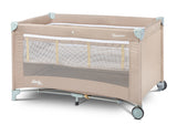 Foldable travel cot 2 levels Basic Beige Caretero