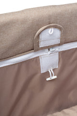 Foldable travel cot 2 levels Basic Beige Caretero