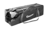 Foldable Travel Cot Basic Plus Graphite 2 Levels Caretero
