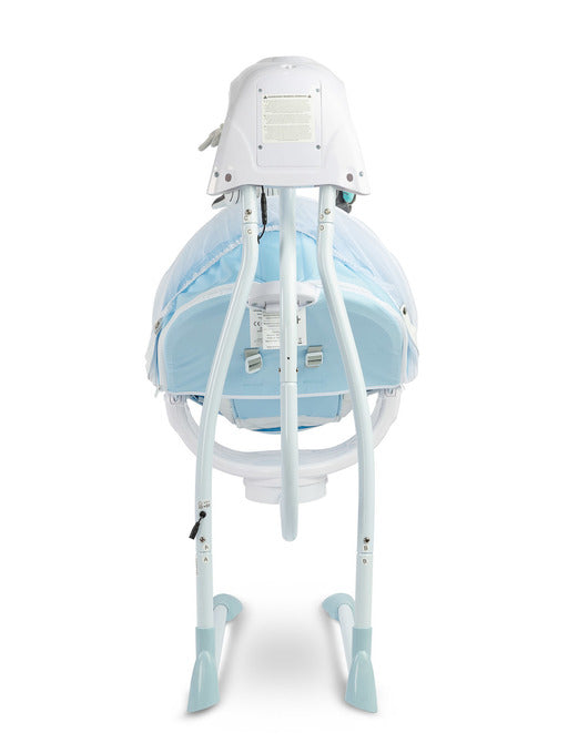Electric Swing Lounger up to 12kg Blue Caretero