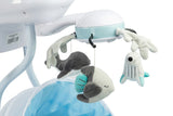 Leagăn electric cu greutate de până la 12 kg Blue Caretero