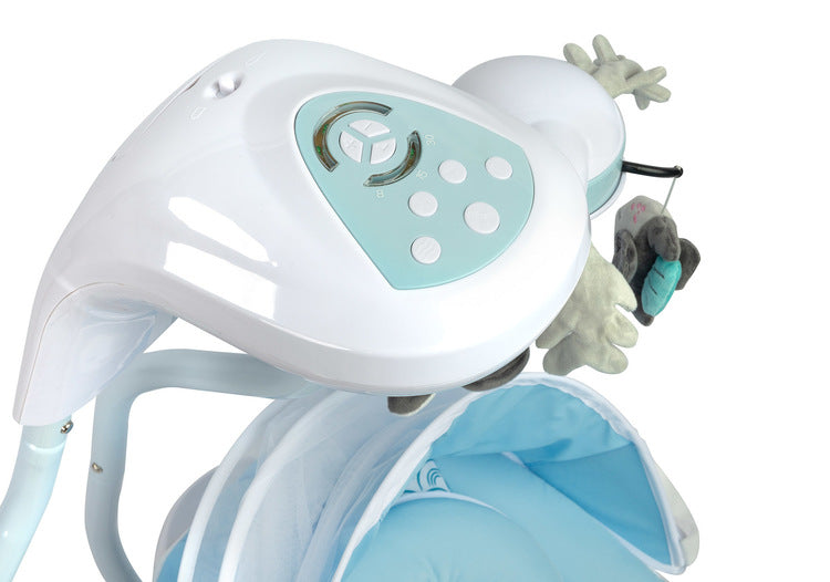 Leagăn electric cu greutate de până la 12 kg Blue Caretero