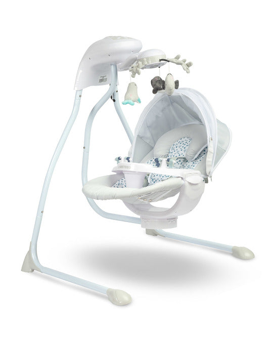 Leagăn electric de până la 12 kg Grey Caretero