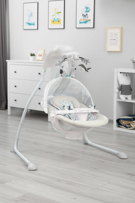 Leagăn electric de până la 12 kg Grey Caretero