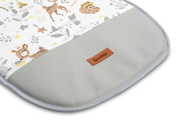 White Forest Adventure Sensillo Stroller Mat