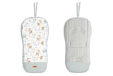 White Forest Adventure Sensillo Stroller Mat
