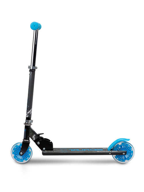 Trotineta Tauro Blue + Casca Si Protectoare Caretero Toyz