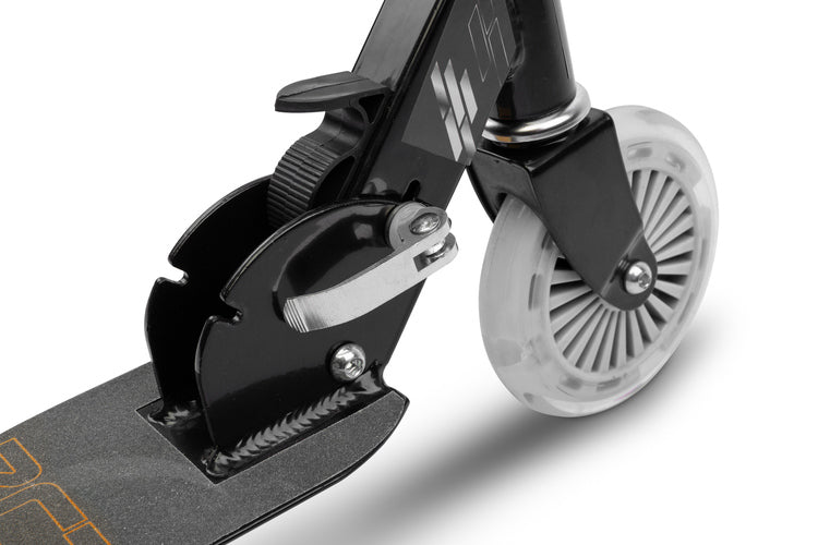 Trotineta Tauro Negru + Casca Si Protectoare Caretero Toyz