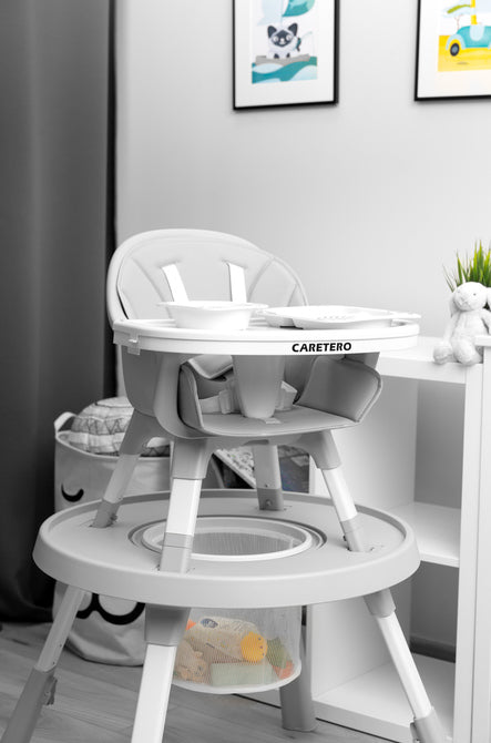 Velmo 3B1 High Chair Grey Caretero