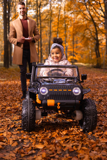 Inel auto Baterie Off-Road Negru Caretero Toyz