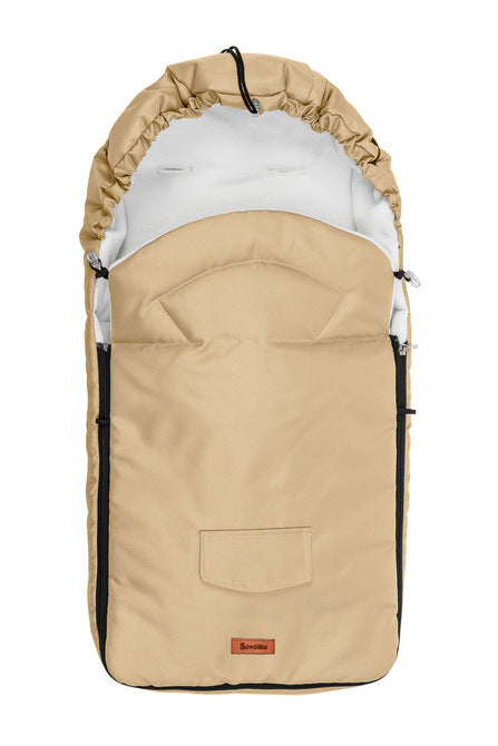 Winter Stroller Cover Cappuccino (95X40)