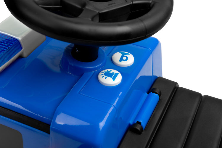 Police Blue Caretero Toyz Ride-On Stroller