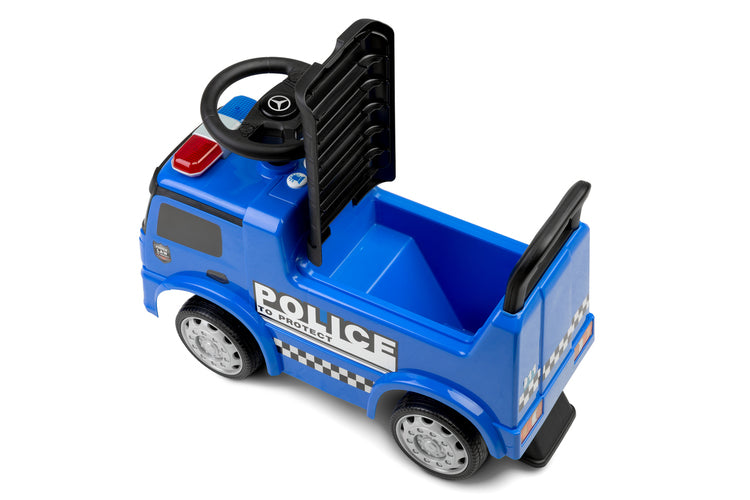 Police Blue Caretero Toyz Ride-On Stroller