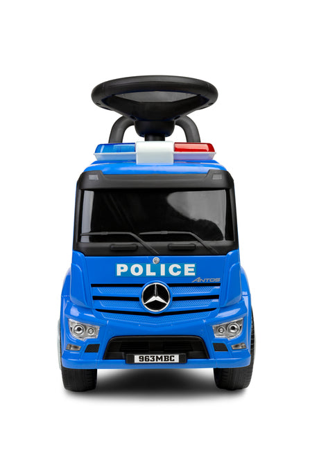 Police Blue Caretero Toyz Ride-On Stroller