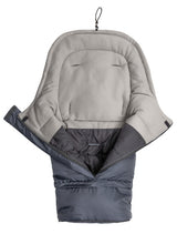 Geantă de iarnă fleece Combi 3in1 Gri/Graphit