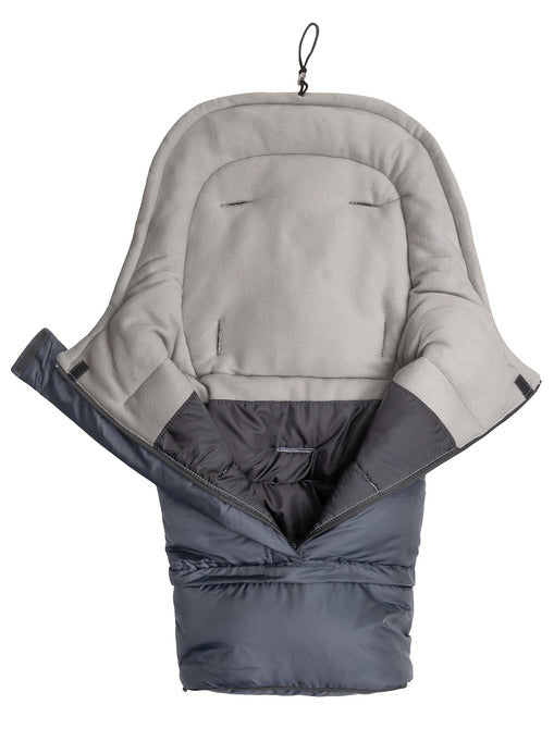 Geantă de iarnă fleece Combi 3in1 Gri/Graphit