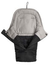 Geantă de Iarnă Fleece Combi 3in1 Negru/Gri