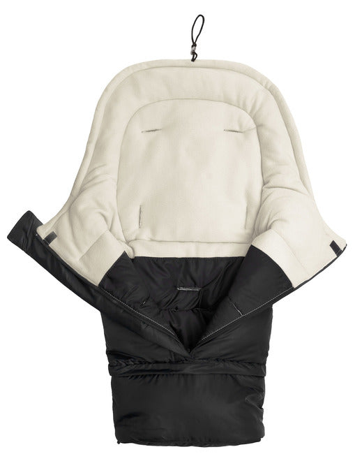Geanta Iarna Fleece Combi 3in1 Negru/Bej