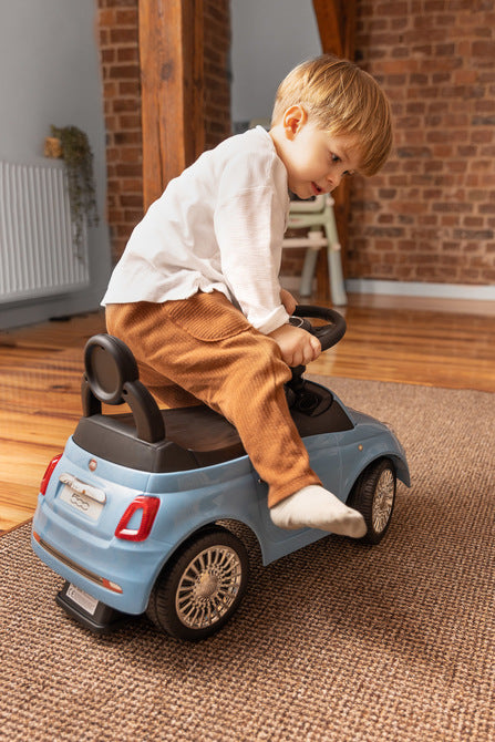 Car To Ride Fiat 500 Blue Caretero Toyz