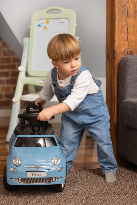 Car To Ride Fiat 500 Blue Caretero Toyz