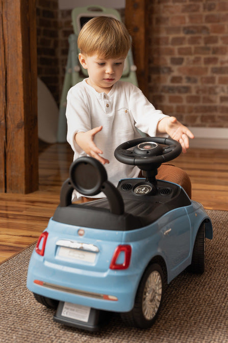 Car To Ride Fiat 500 Blue Caretero Toyz