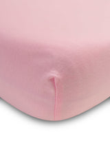 Памучен Чаршаф С Ластик Jersey Deluxe Pink 60X120 Sensillo