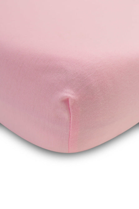 Памучен Чаршаф С Ластик Jersey Deluxe Pink 60X120 Sensillo