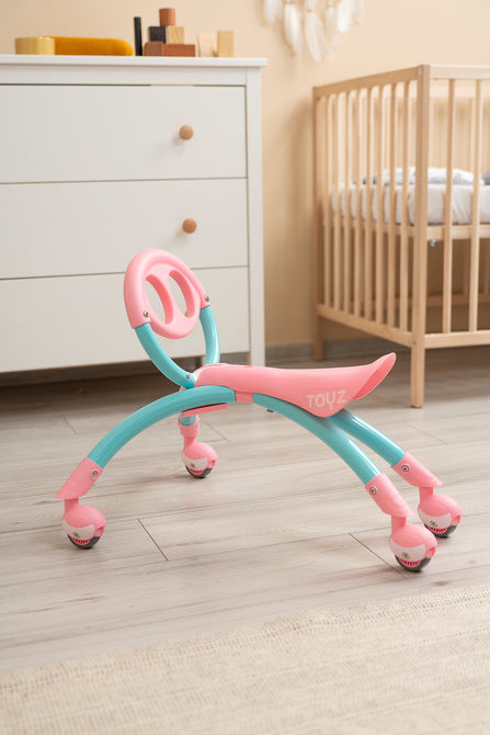 Călătorie Push Car Beetle Pink Caretero Toyz