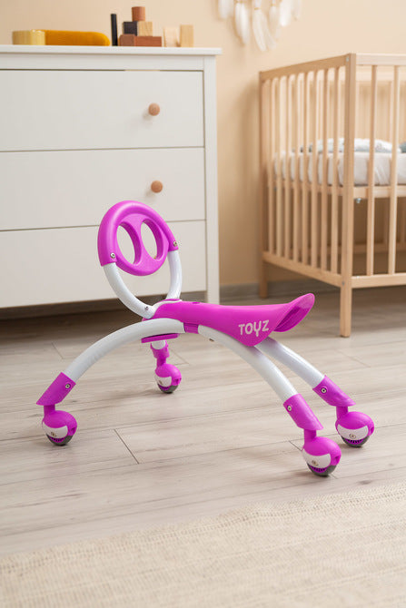 Ride-On Push Car Beetle Purple Caretero Toyz