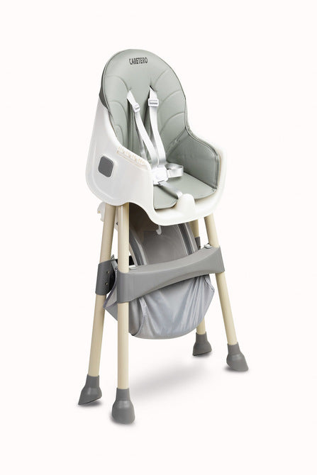 Bill 2in1 High Chair Grey Caretero