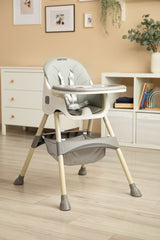 Bill 2in1 High Chair Grey Caretero