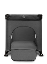Foldable travel cot 1 level Basic Graphite Caretero