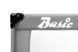 Foldable travel cot 1 level Basic Grey Caretero