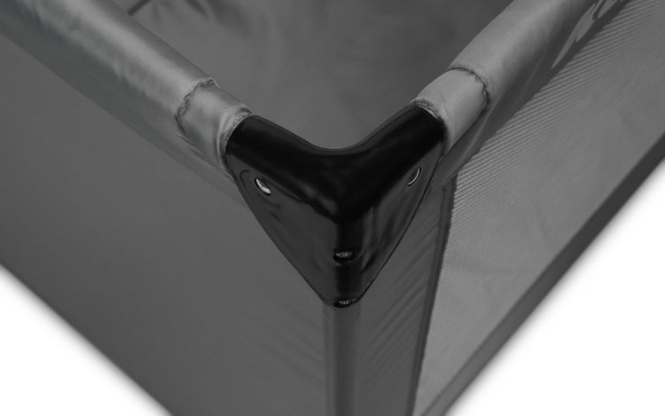 Folding travel cot Key Graphite Caretero