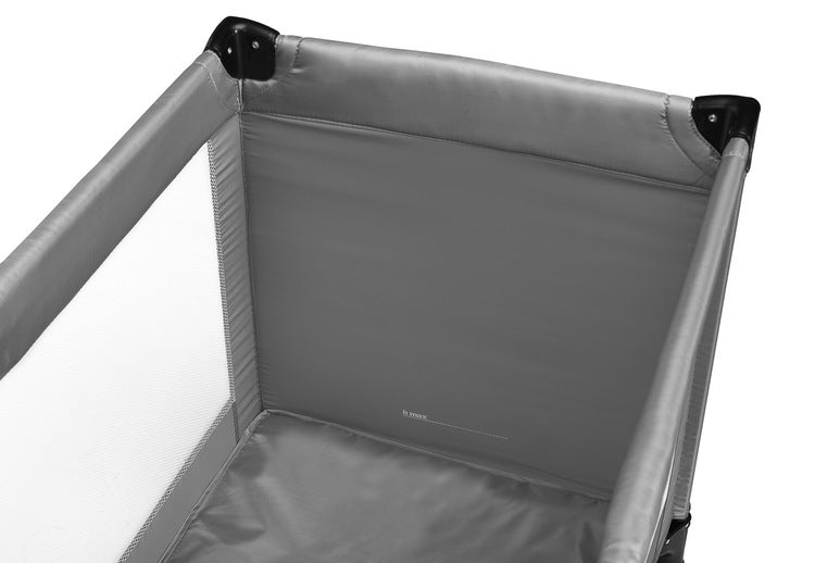 Folding travel cot Key Graphite Caretero