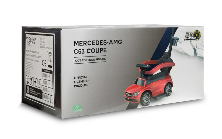 Car Mercedes Amg C63 Ride-On White Caretero Toyz