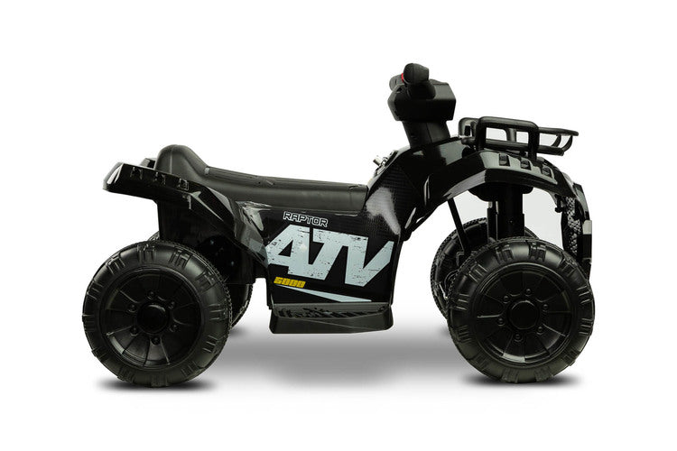 Children's Electric Car Mini-Raptor Black Caretero Toyz