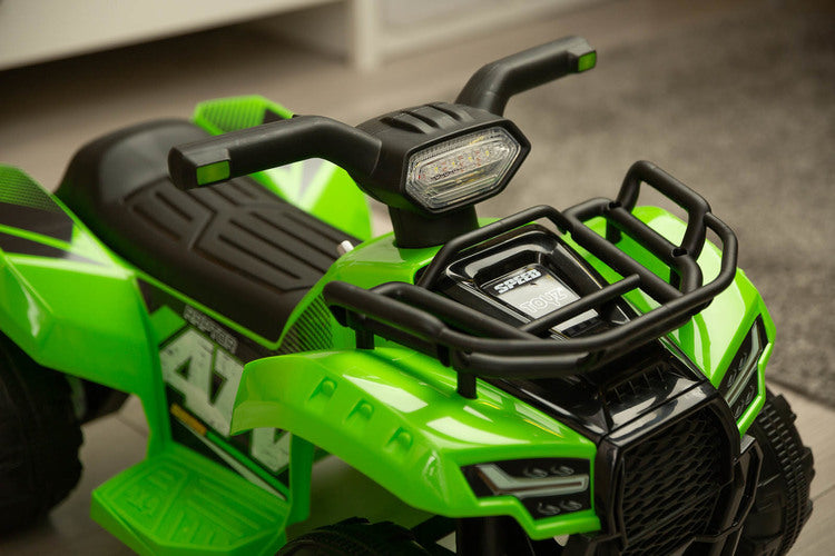 Battery-Powered Car Mini-Raptor Green Caretero Toyz