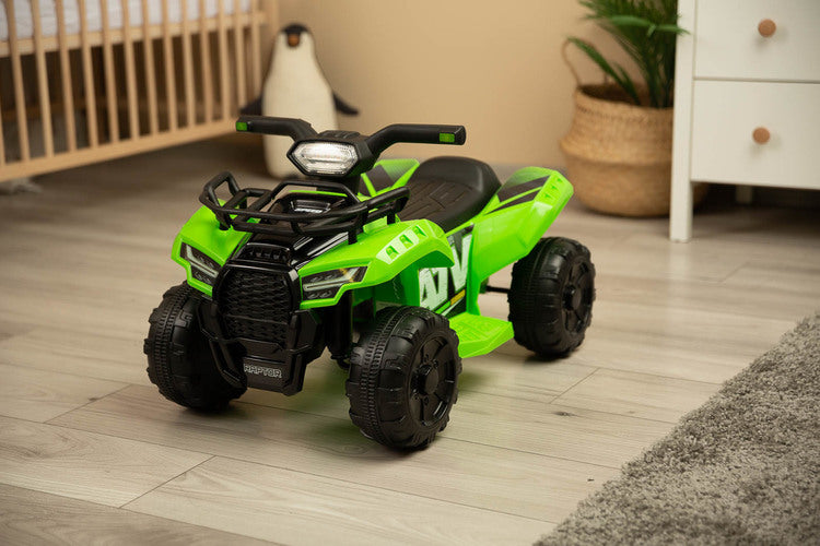 Mașină alimentată cu baterii Mini-Raptor Green Caretero Toyz