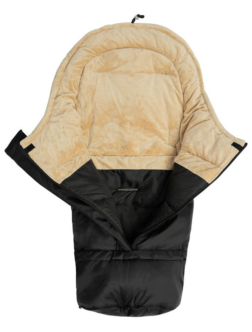 Geanta de iarna 3 straturi Combi Minky 3in1 Negru/Bej