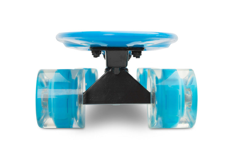Skateboard Dexter Blue + Casca Si Protectoare Caretero Toyz