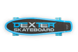 Skateboard Dexter Blue + Casca Si Protectoare Caretero Toyz