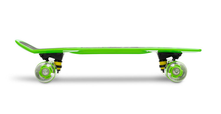 Skateboard Dexter Green + Casca Si Protectoare Caretero Toyz