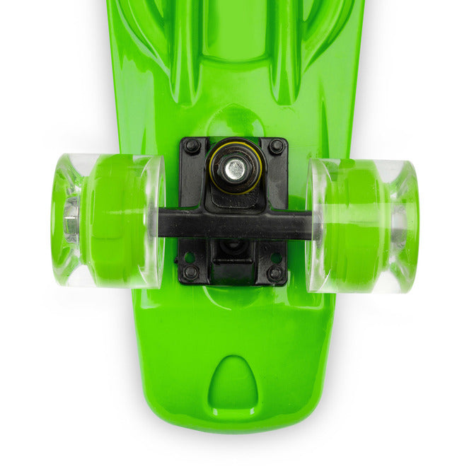 Skateboard Dexter Green + Casca Si Protectoare Caretero Toyz